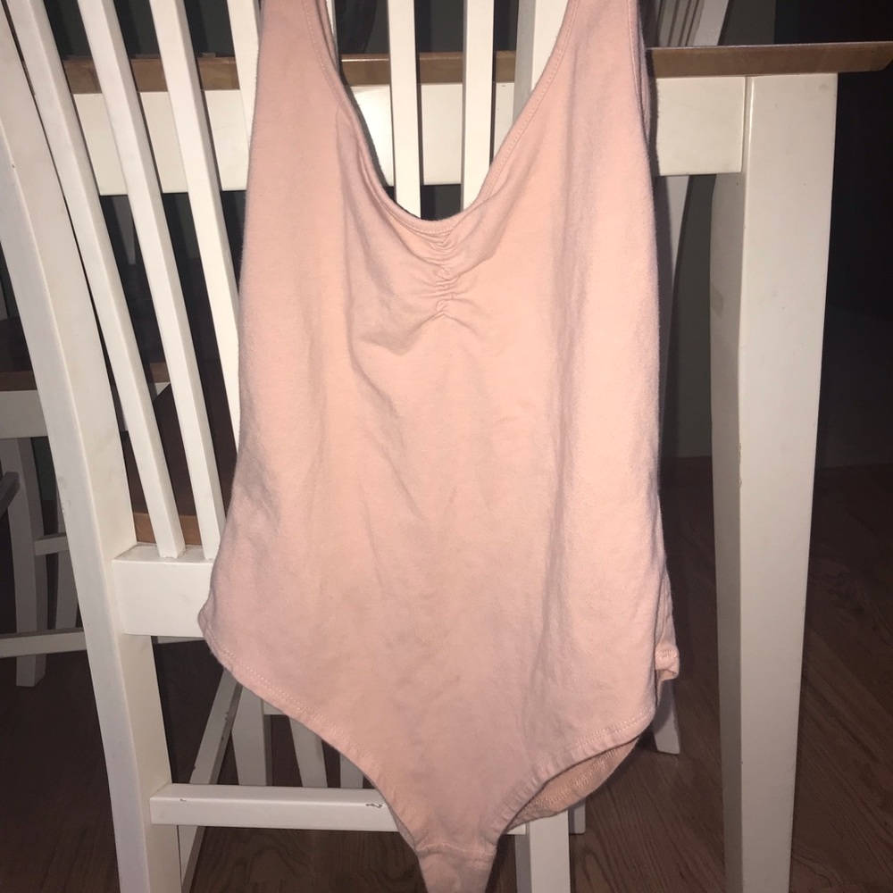 Baby Pink One Piece Tank Top